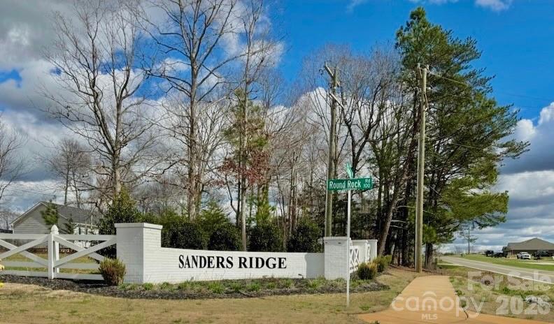 144 Sugar Hill Road Troutman, NC 28166 - Photo 16 of 18 a view of a street sign
