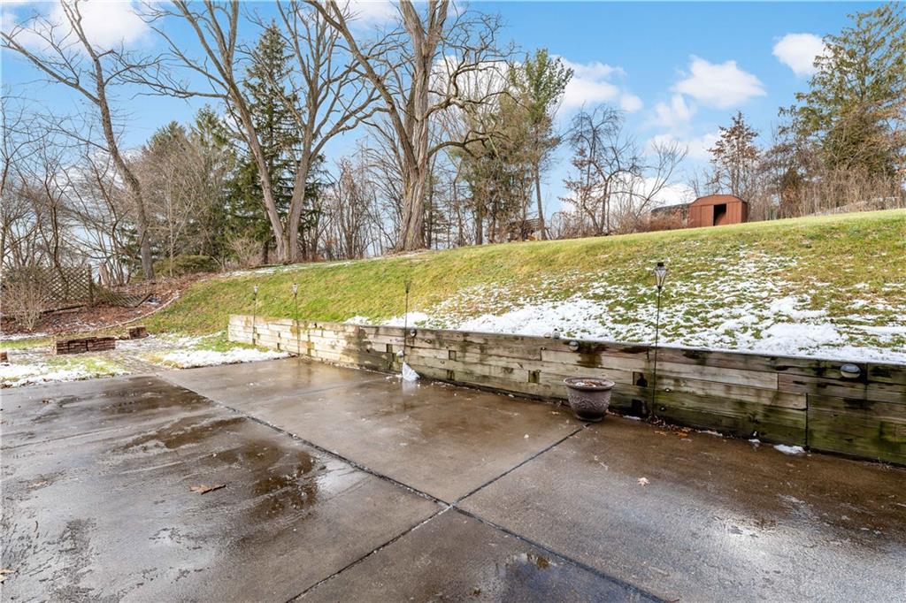 1523 Hastings Mill Road Pittsburgh, PA 15241 - Photo 40 of 50 a view of a yard with an outdoor space