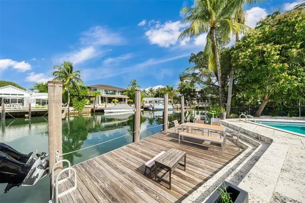 swimming pool view with a outdoor seating