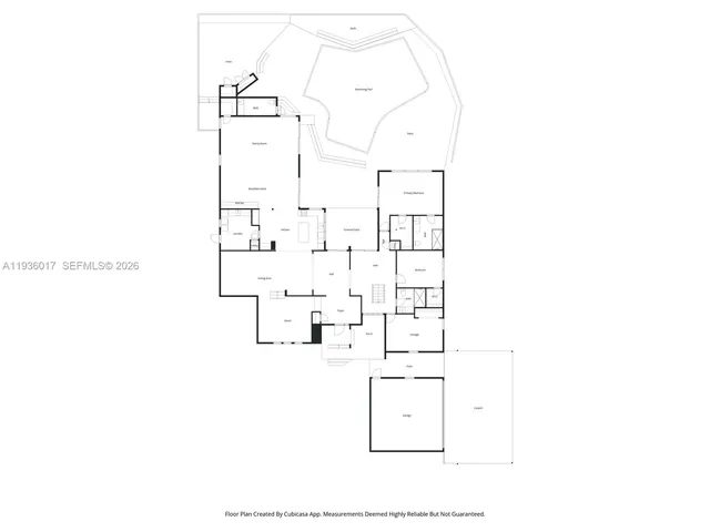 $13,850,000 | 121 Knollwood Drive, Key Biscayne, FL 33149