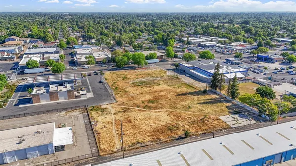 a view of a city from a terrace