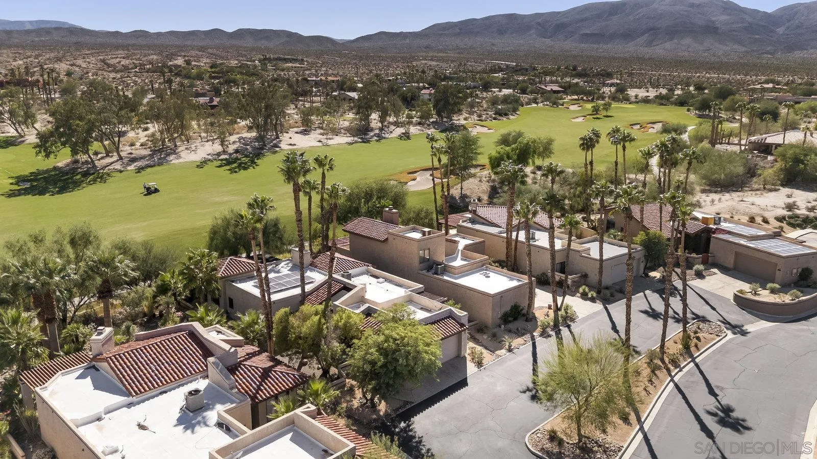 4604 Desert Vista Drive Borrego Springs, CA 92004 - Photo 36 of 41 an aerial view of residential house with outdoor space and river