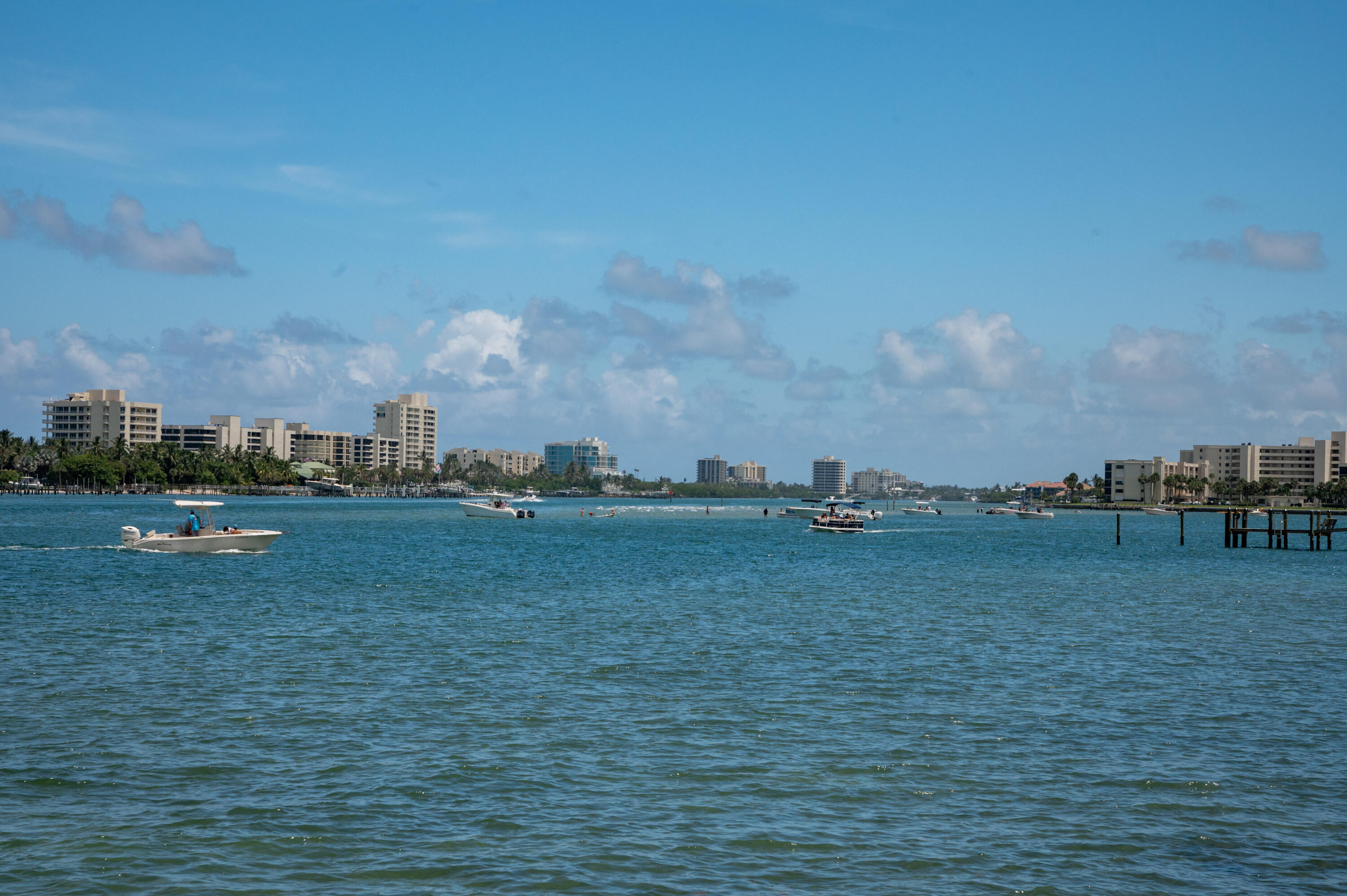 4534 County Line Road Tequesta, FL 33469 - Photo 25 of 26 a view of a lake with houses