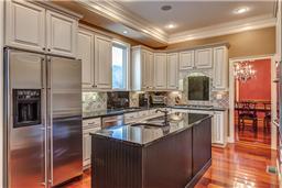 3363 Sweeney Hollow Road Franklin, TN 37064 - Photo 3 of 14 Open Kitchen with double ovens, stainless steel appliances and a 5 burner gas range.