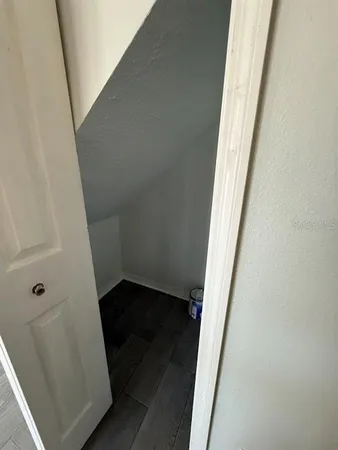 a view of empty room