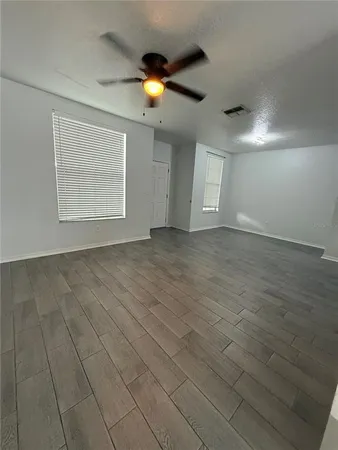 wooden floor in an empty room