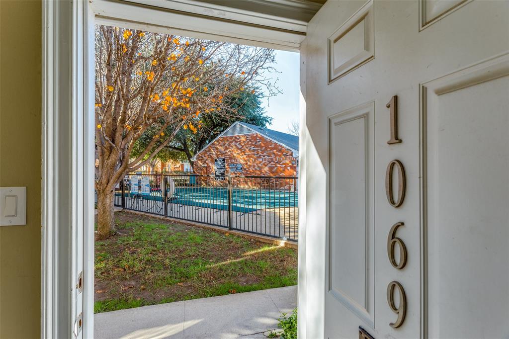 1069 Roaring Springs Road Fort Worth, TX 76114 - Photo 1 of 1 a view of a garden from a window