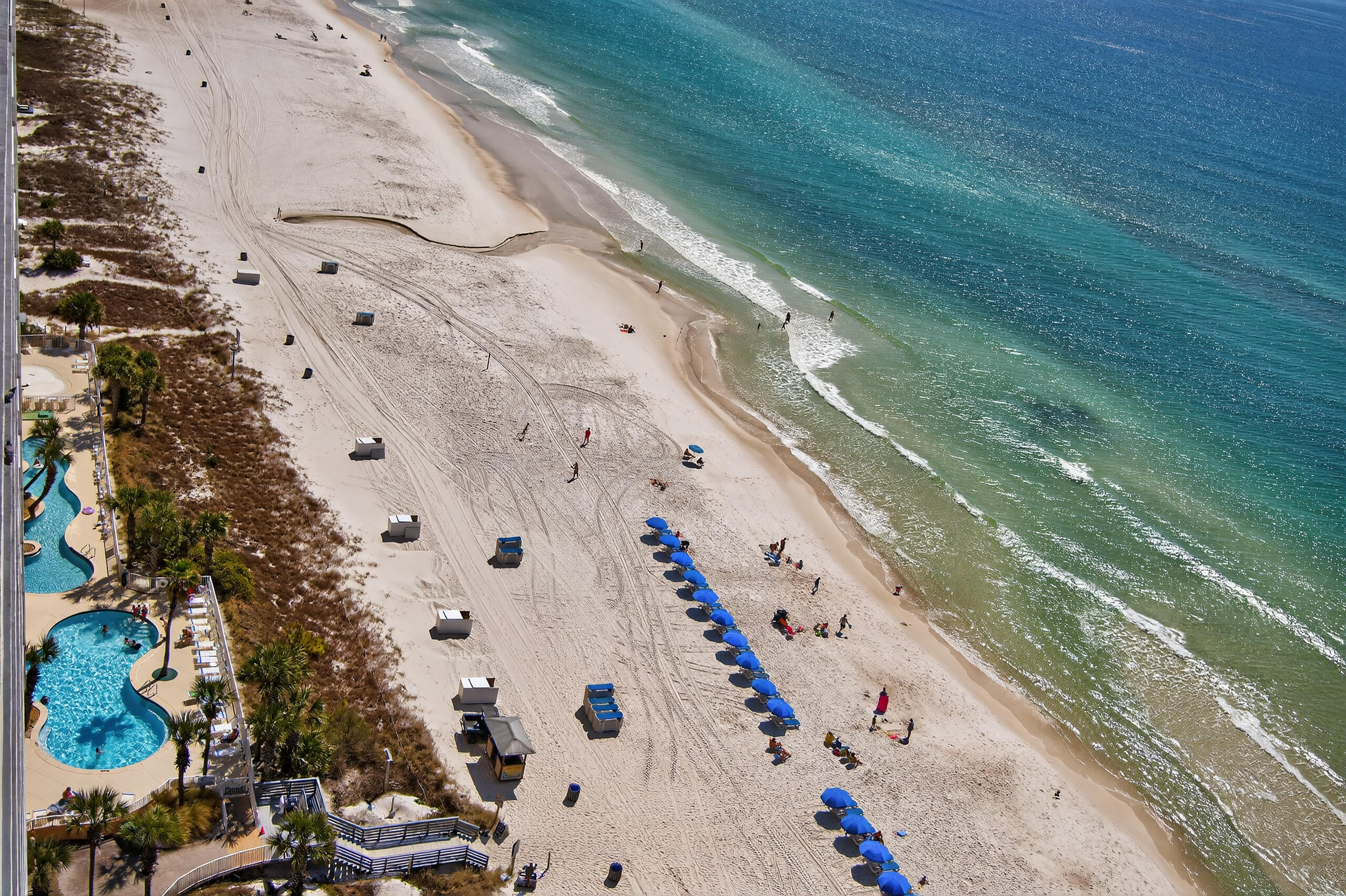17739 Front Beach Road, Unit 1703W Panama City Beach, FL 32413 - Photo 12 of 50 a picture of car parked on street side
