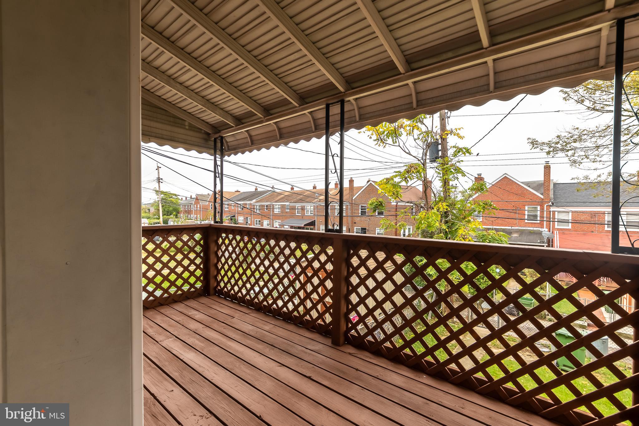 1609 Northbourne Road Baltimore, MD 21239 - Photo 11 of 33 Beautiful Deck