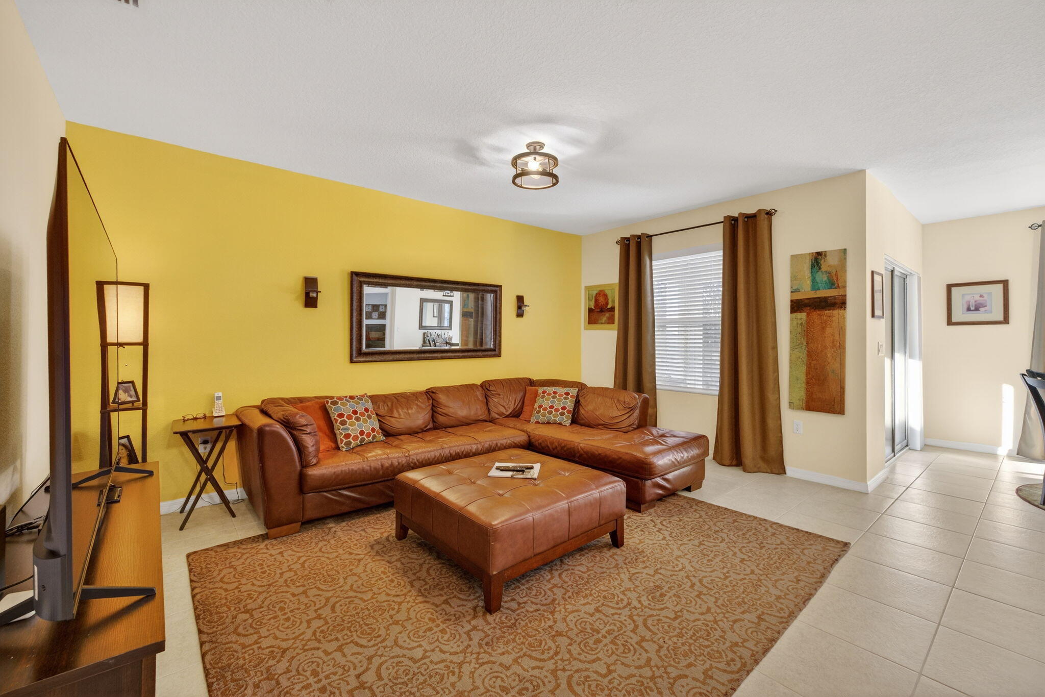5221 Armina Place Fort Pierce, FL 34951 - Photo 6 of 40 a living room with furniture and a rug