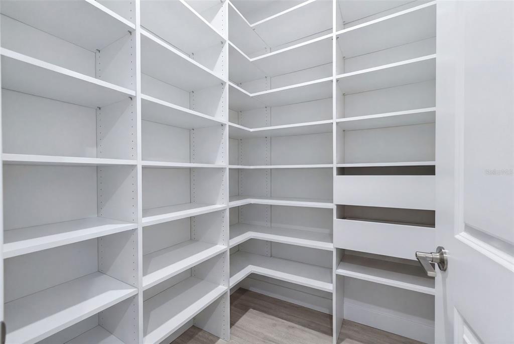 16106 Culpepper Drive Lakewood Ranch, FL 34211 - Photo 35 of 99 a view of walk in closet with empty racks