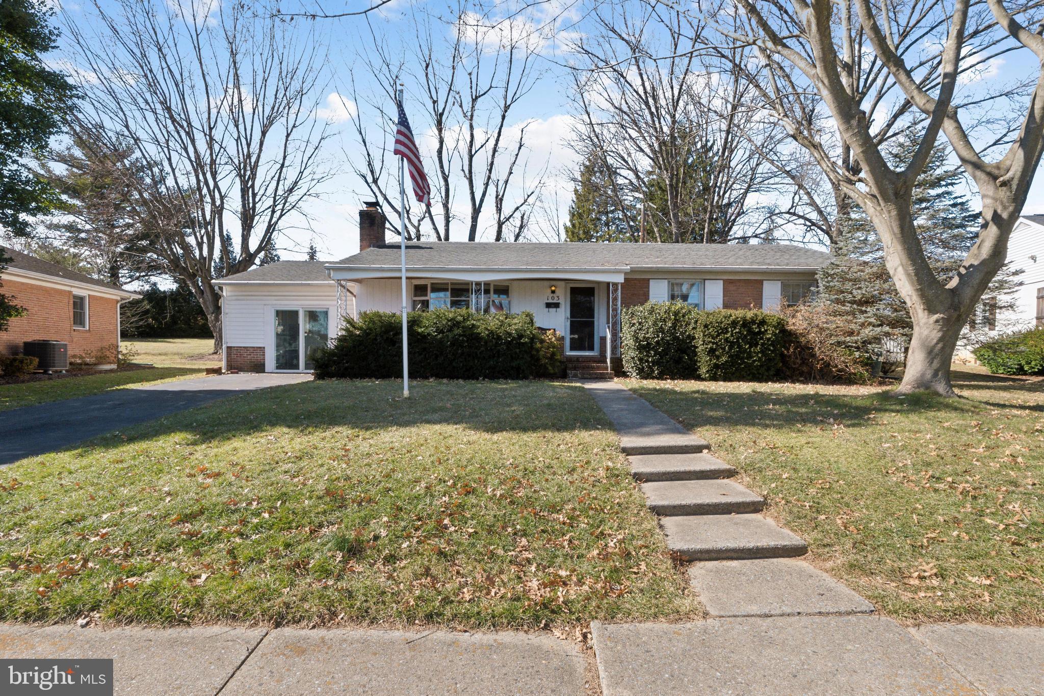 103 Fairview Avenue Frederick, MD 21701 - Photo 1 of 32 front view of a house with a yard