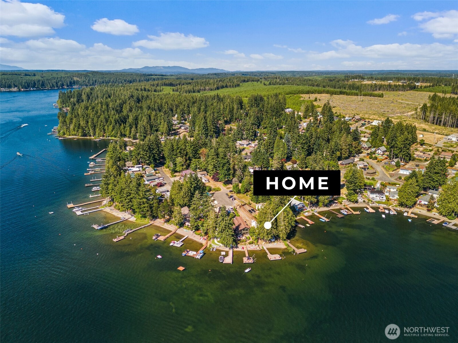 21 Shore Court Grapeview, WA 98546 - Photo 3 of 34 a view of a water with an ocean view