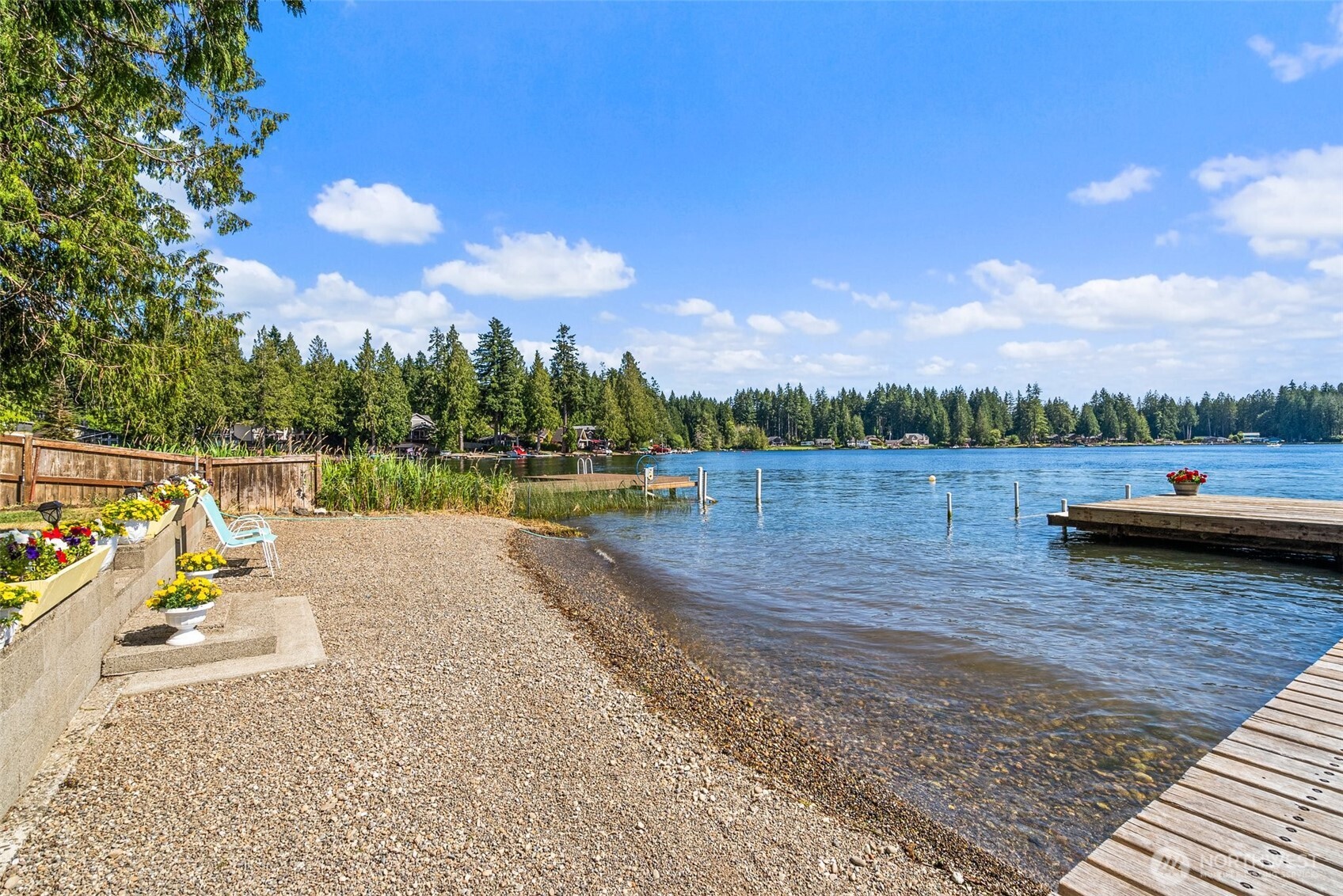 21 Shore Court Grapeview, WA 98546 - Photo 8 of 34 a view of a lake with houses