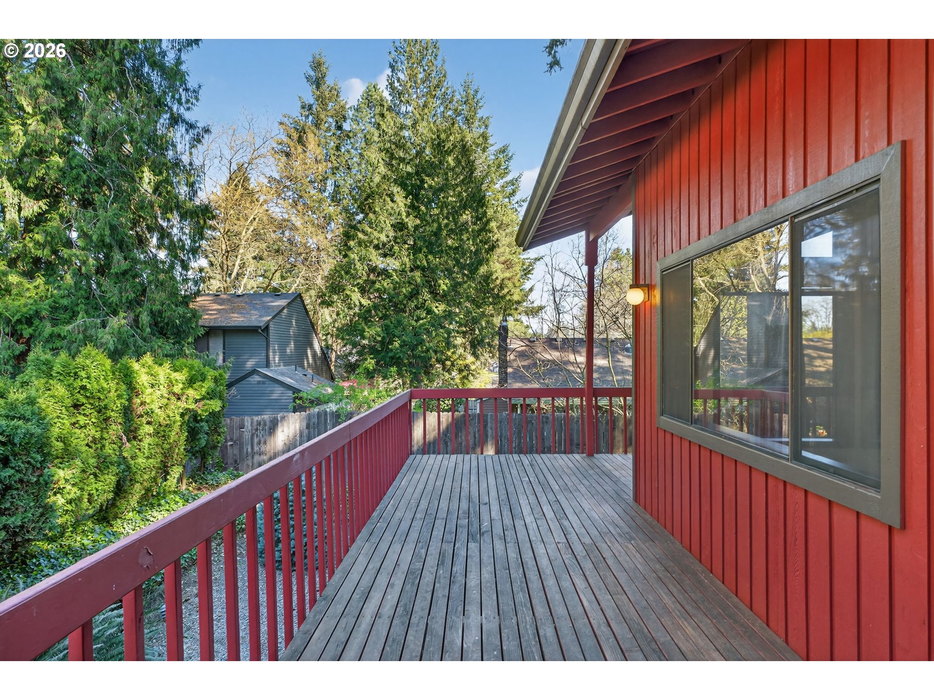 5205 Southwest 153rd Avenue Beaverton, OR 97007 - Photo 46 of 47 a view of balcony with wooden floor