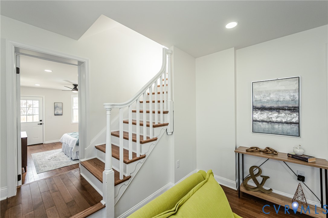 1400 Decatur Street Richmond, VA 23224 - Photo 13 of 49 a living room with furniture and wooden floor