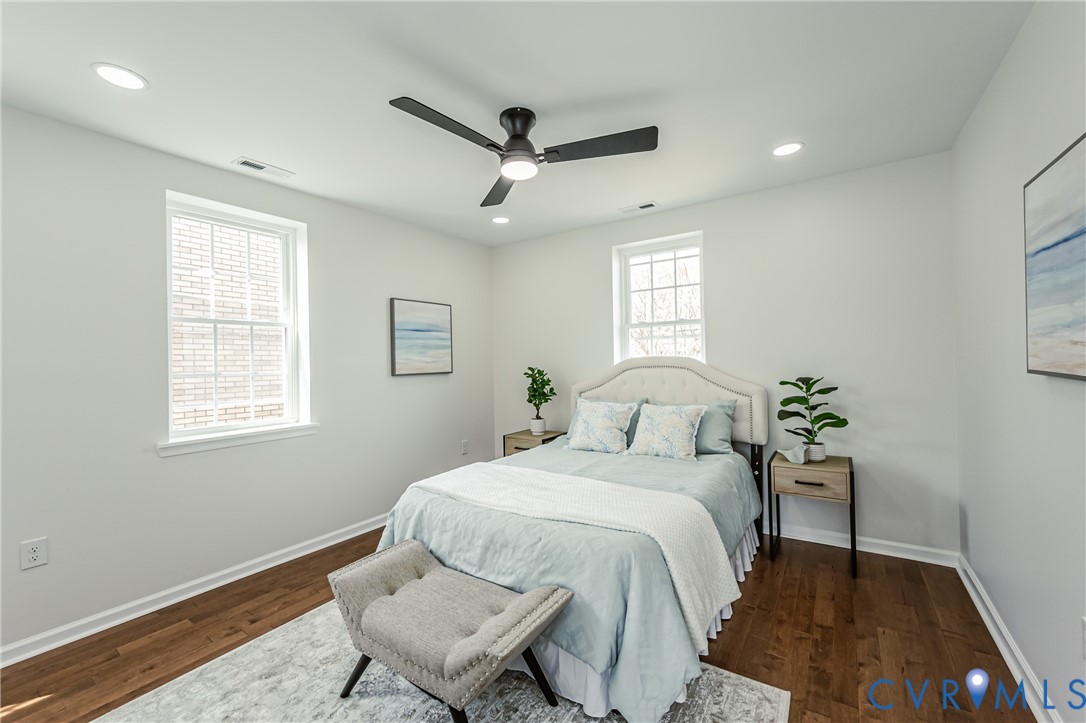 1400 Decatur Street Richmond, VA 23224 - Photo 43 of 49 a bedroom with a bed and a table