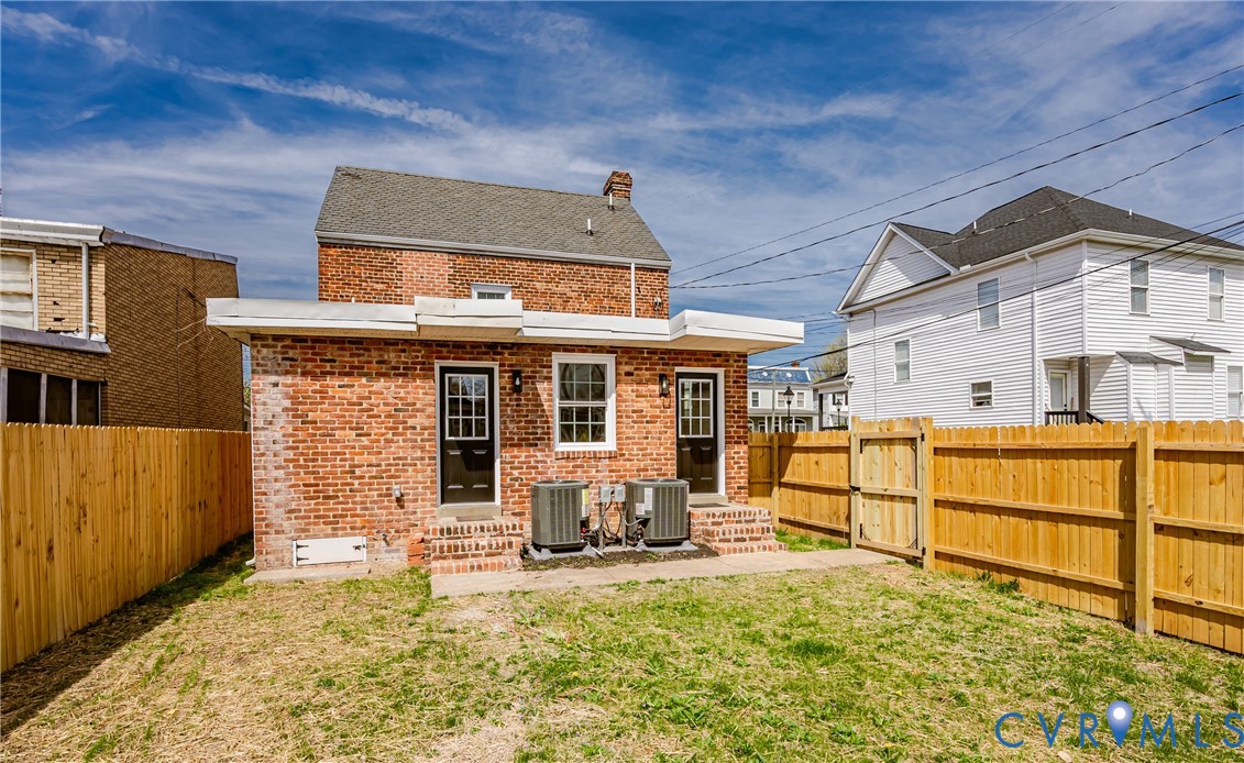 1400 Decatur Street Richmond, VA 23224 - Photo 49 of 49 a view of a house with wooden fence