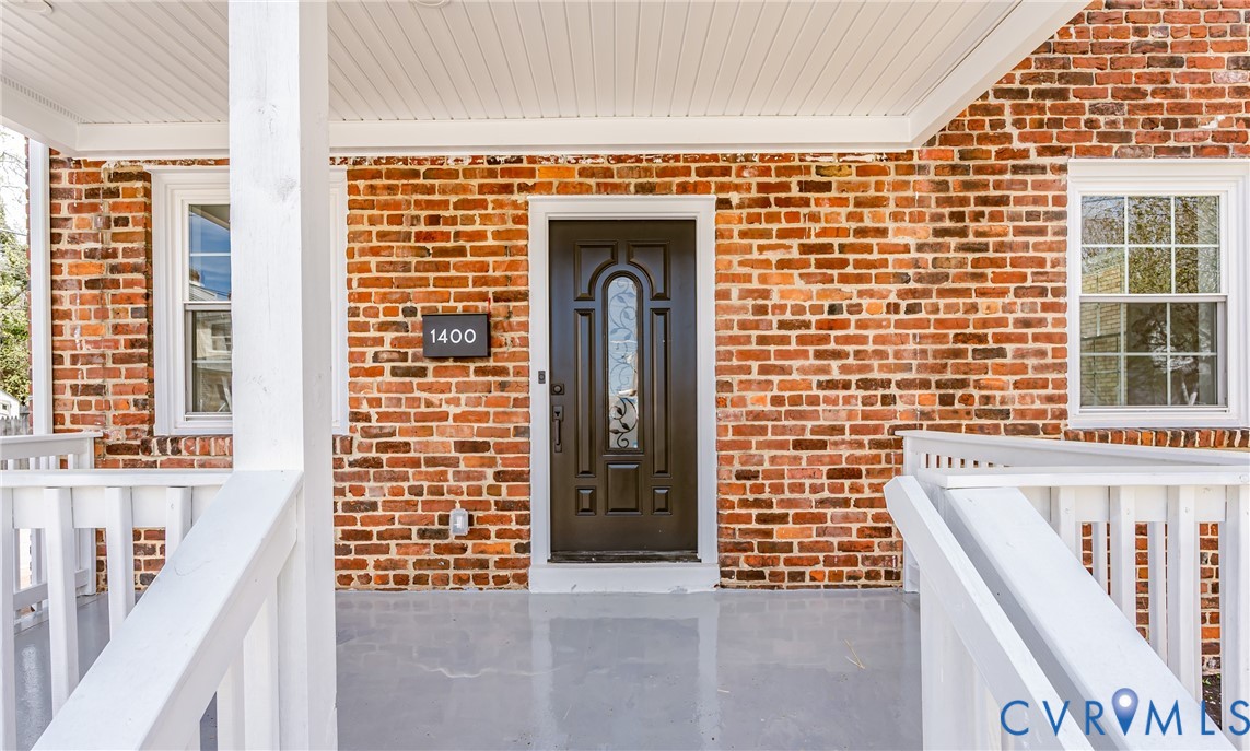 1400 Decatur Street Richmond, VA 23224 - Photo 5 of 49 a view of front door of house with stairs