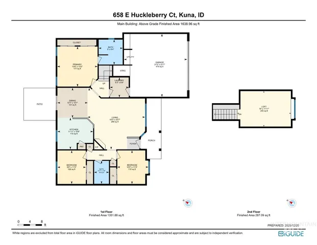 $390,000 | 658 East Huckleberry Court, Kuna, ID 83634