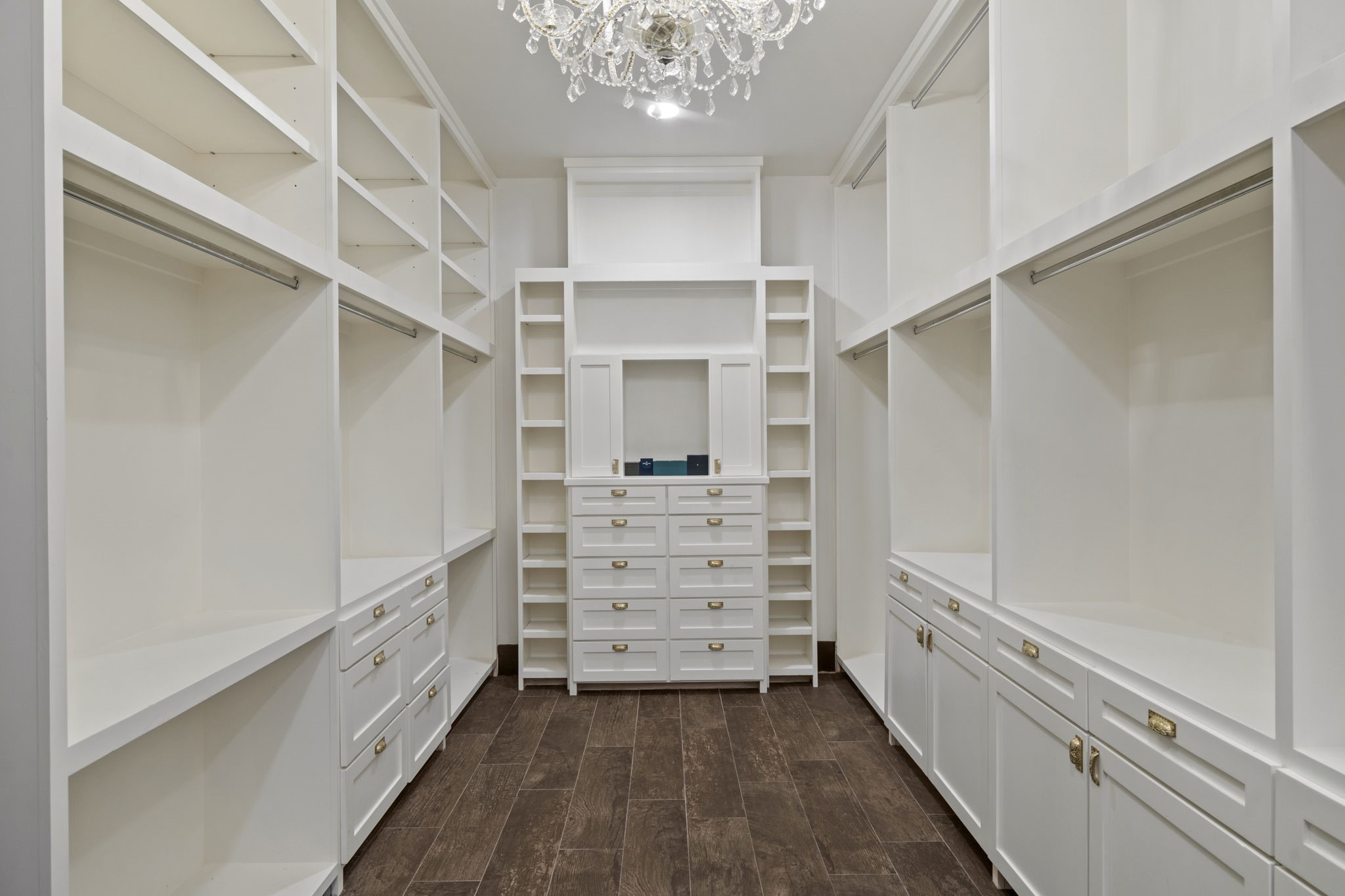 4322 Maple Rapids Court Spring, TX 77386 - Photo 28 of 48 Large walk-in closet with built ins and chandelier.