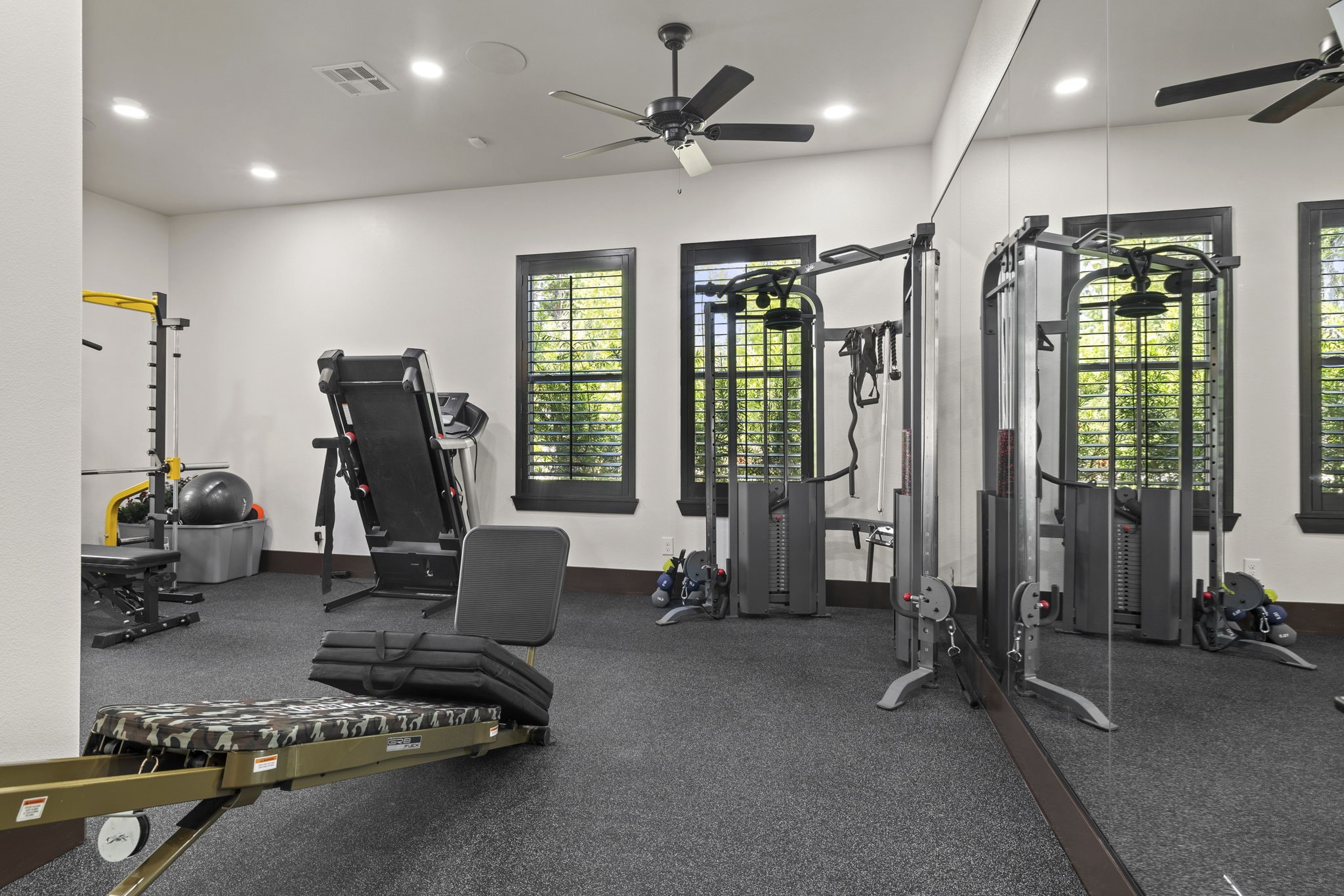 4322 Maple Rapids Court Spring, TX 77386 - Photo 34 of 48 Secondary bedroom currently operating as gym space.