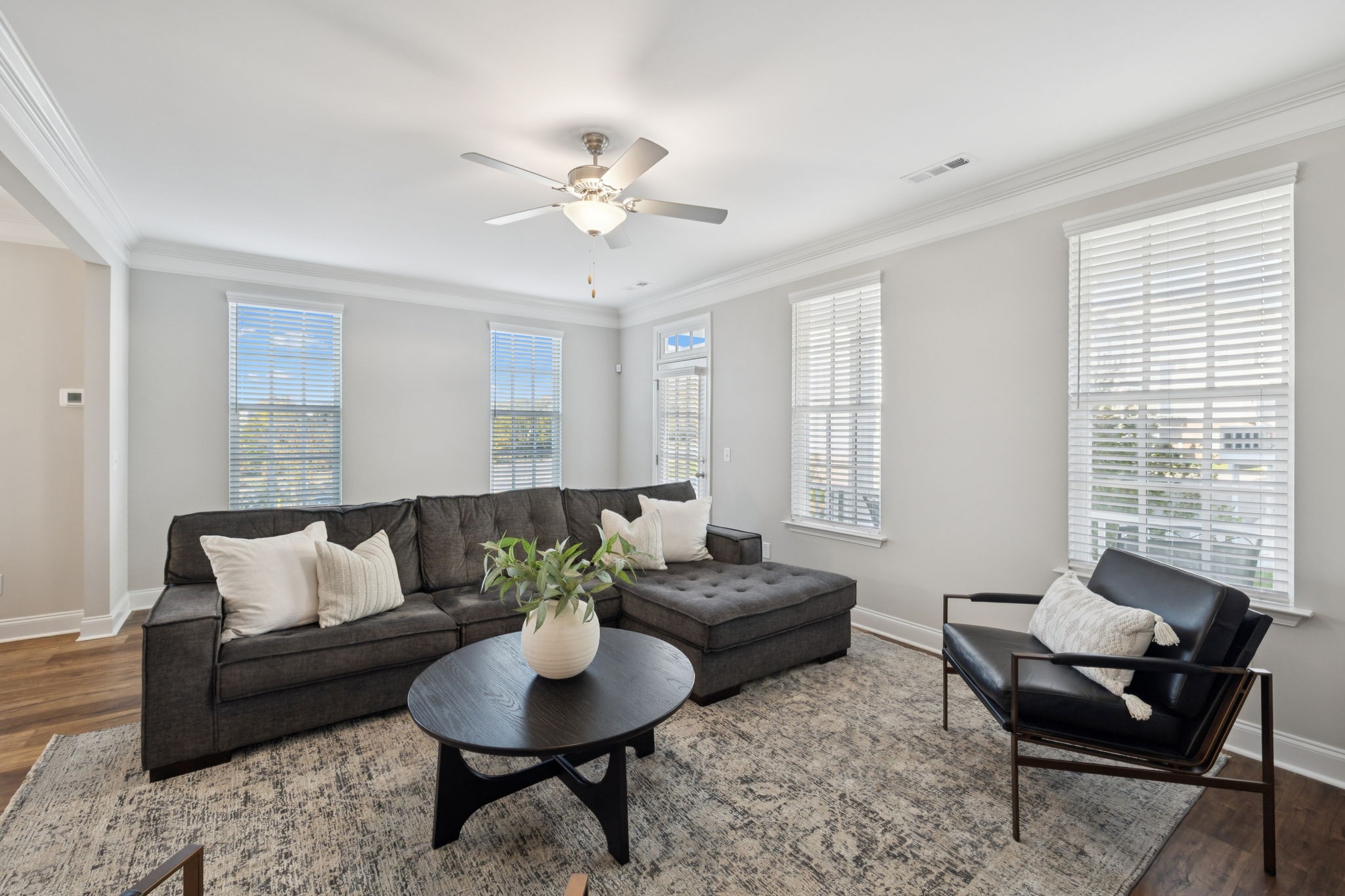 185 Burkitt Commons Avenue Nolensville, TN 37135 - Photo 18 of 46 a living room with furniture and a large window
