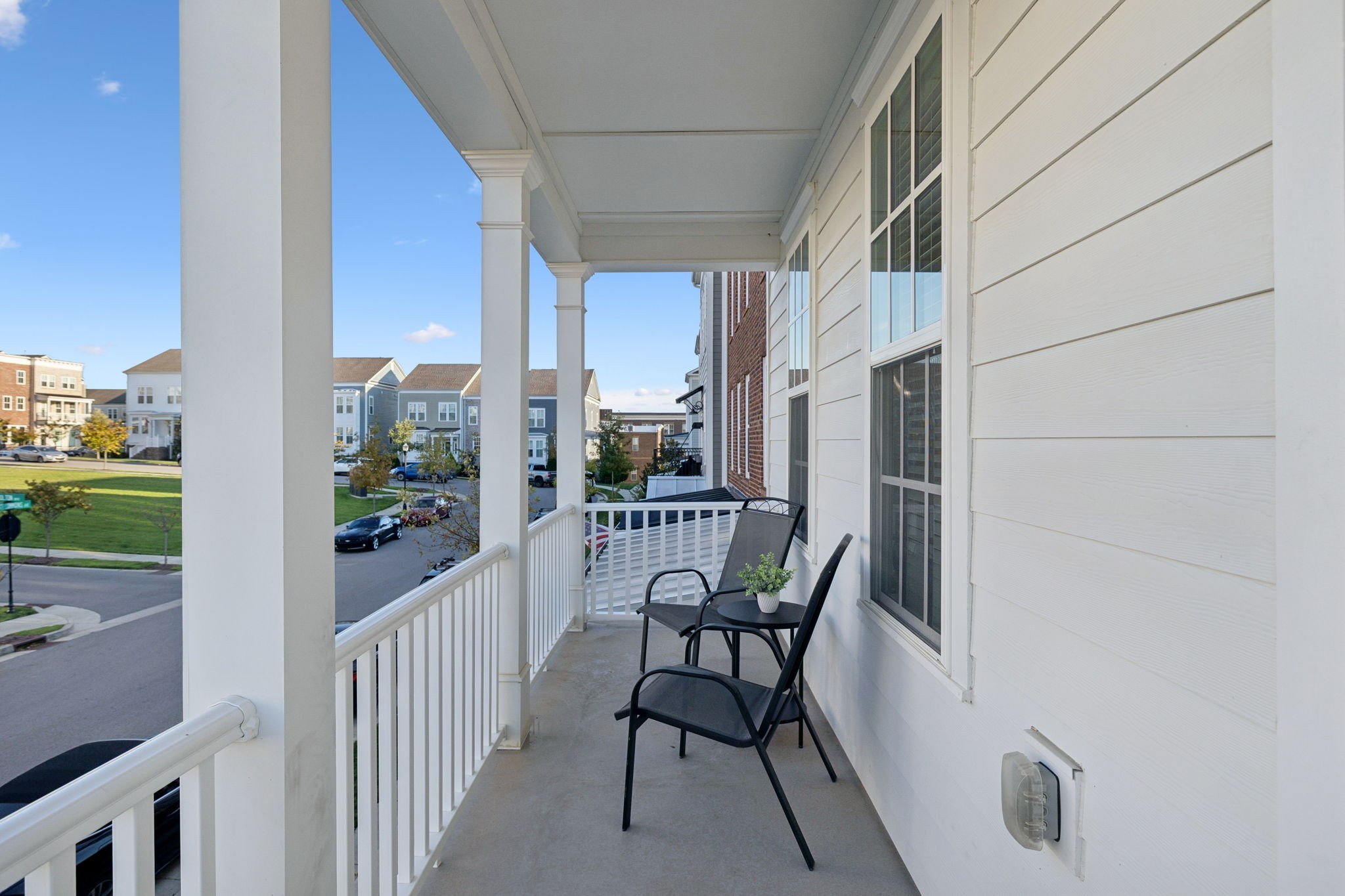 185 Burkitt Commons Avenue Nolensville, TN 37135 - Photo 39 of 46 a balcony view with a outdoor space