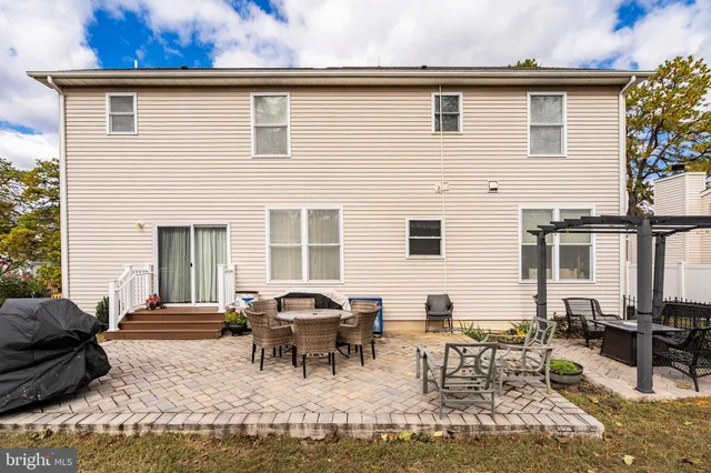 a view of a house with patio