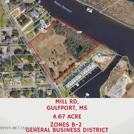 $1,350,000 | 0 Mill Road, Gulfport, MS 39507