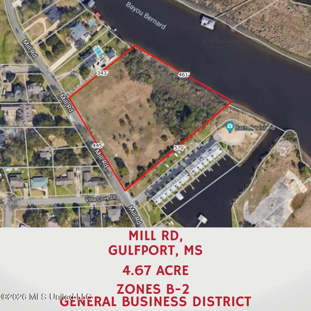 0 Mill Road Gulfport, MS 39507 - Photo 1 of 2 Aire View