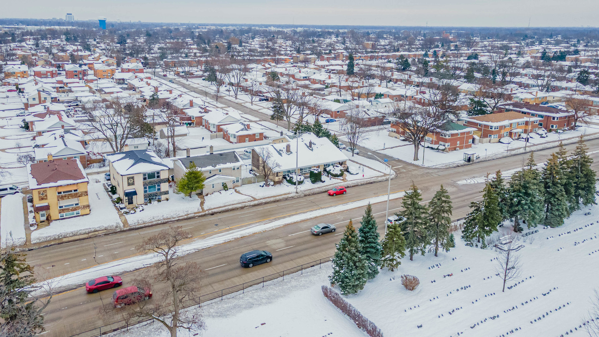 1245 South Mannheim Road Westchester, IL 60154 - Photo 24 of 24 an aerial view of residential houses with outdoor space