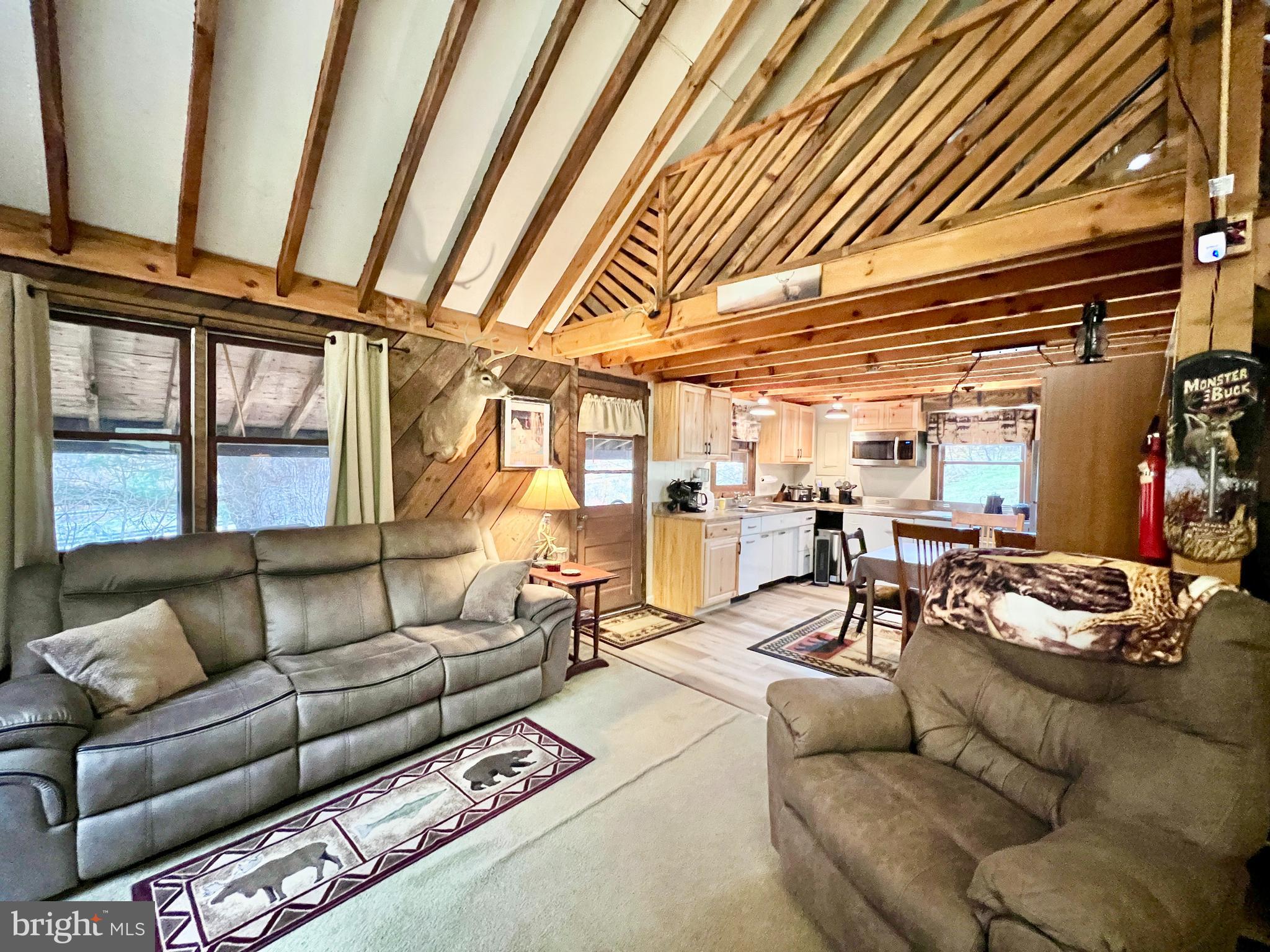 1858 Sandy Run Road Hopewell, PA 16650 - Photo 15 of 35 a living room with furniture and a ceiling fan