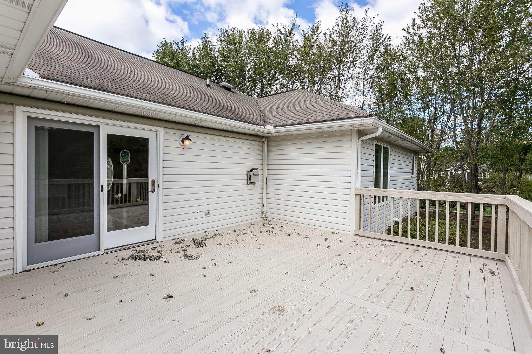 11913 Manor Road Glen Arm, MD 21057 - Photo 40 of 47 Newly Stained Back Deck