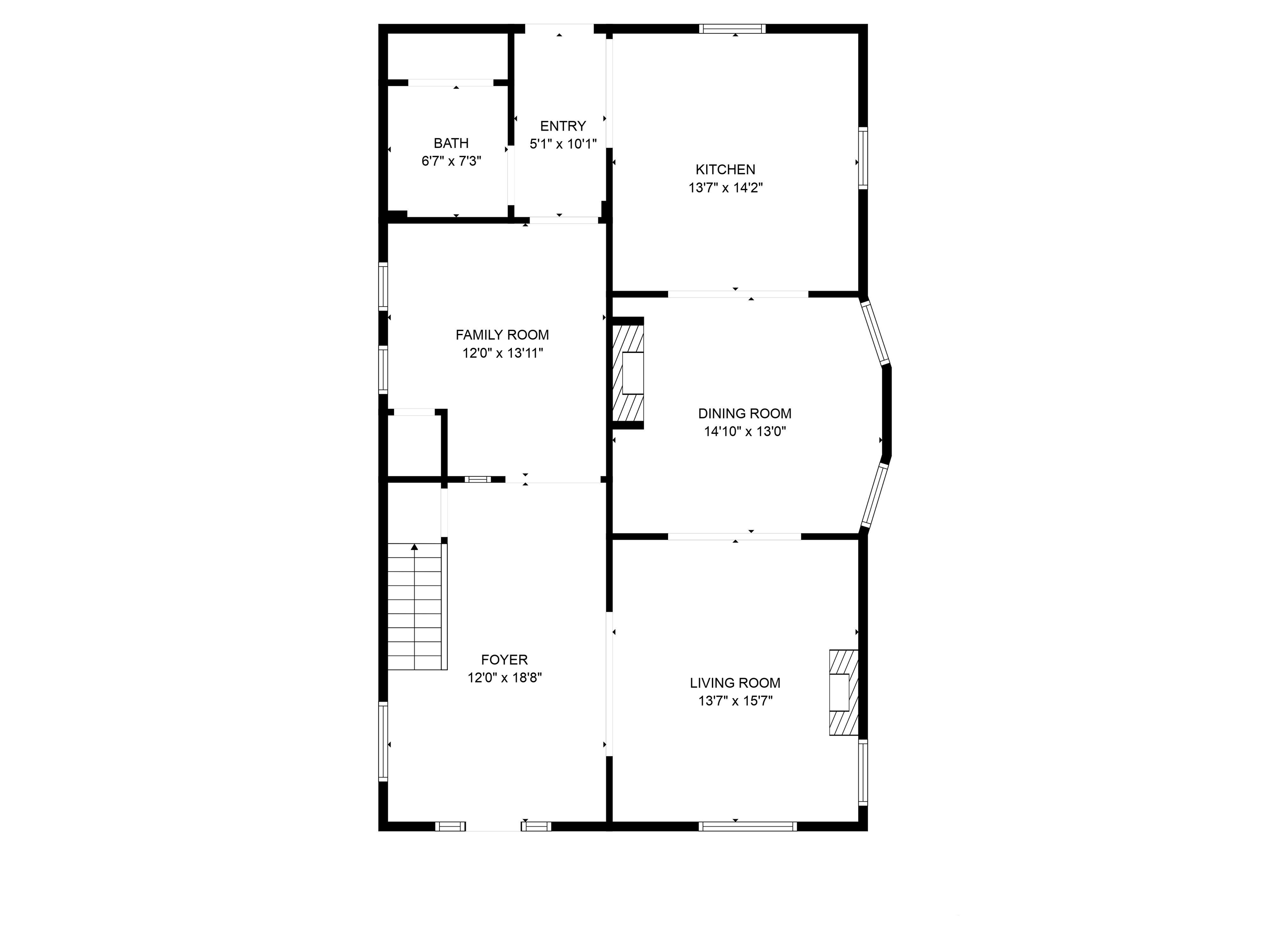 10 South Monterey Street Mobile, AL 36604 - Photo 44 of 45 View of property floor plan