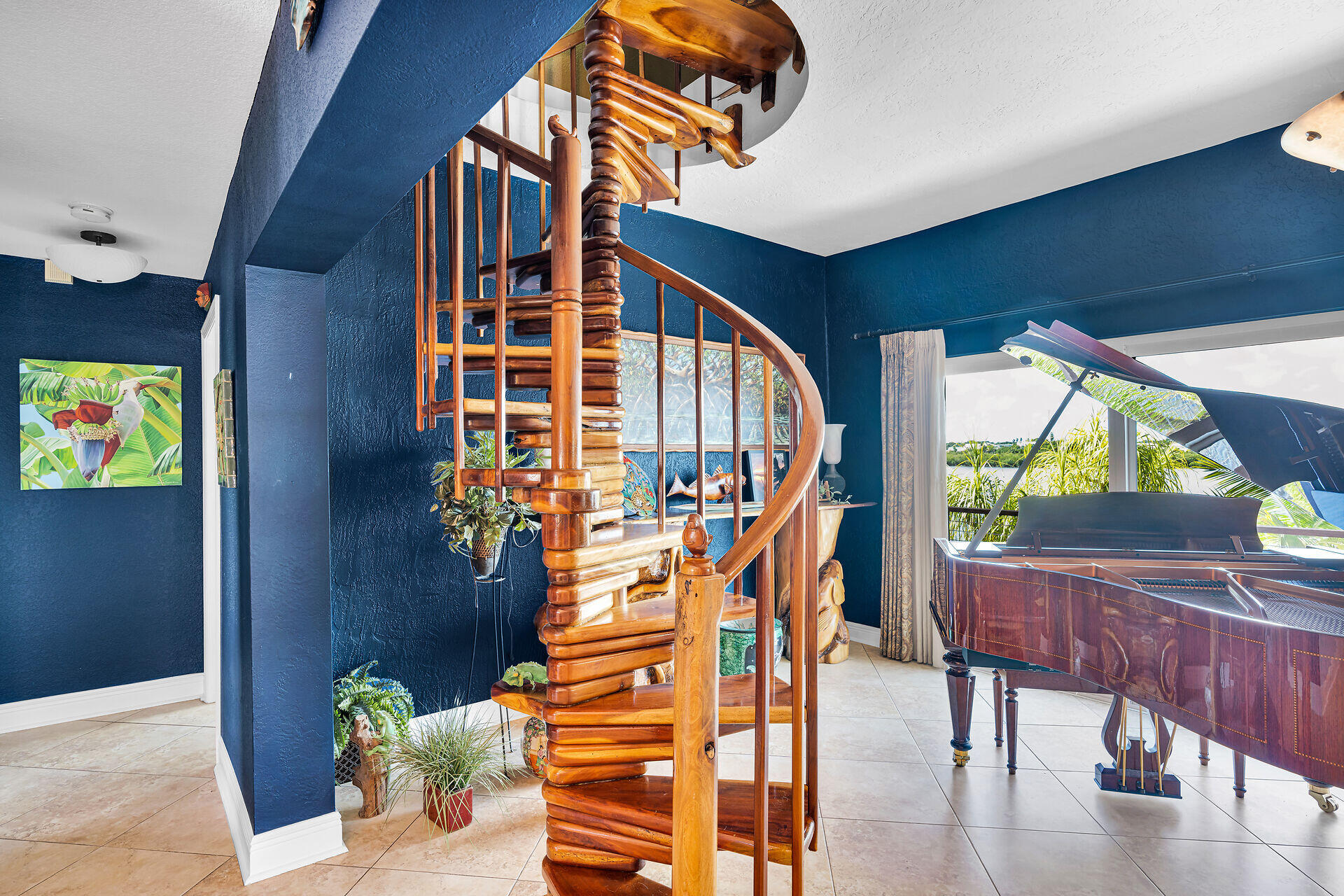151 Lake Road Tavernier, FL 33070 - Photo 23 of 48 Tamarind Wood Stairs to 3rd Floor