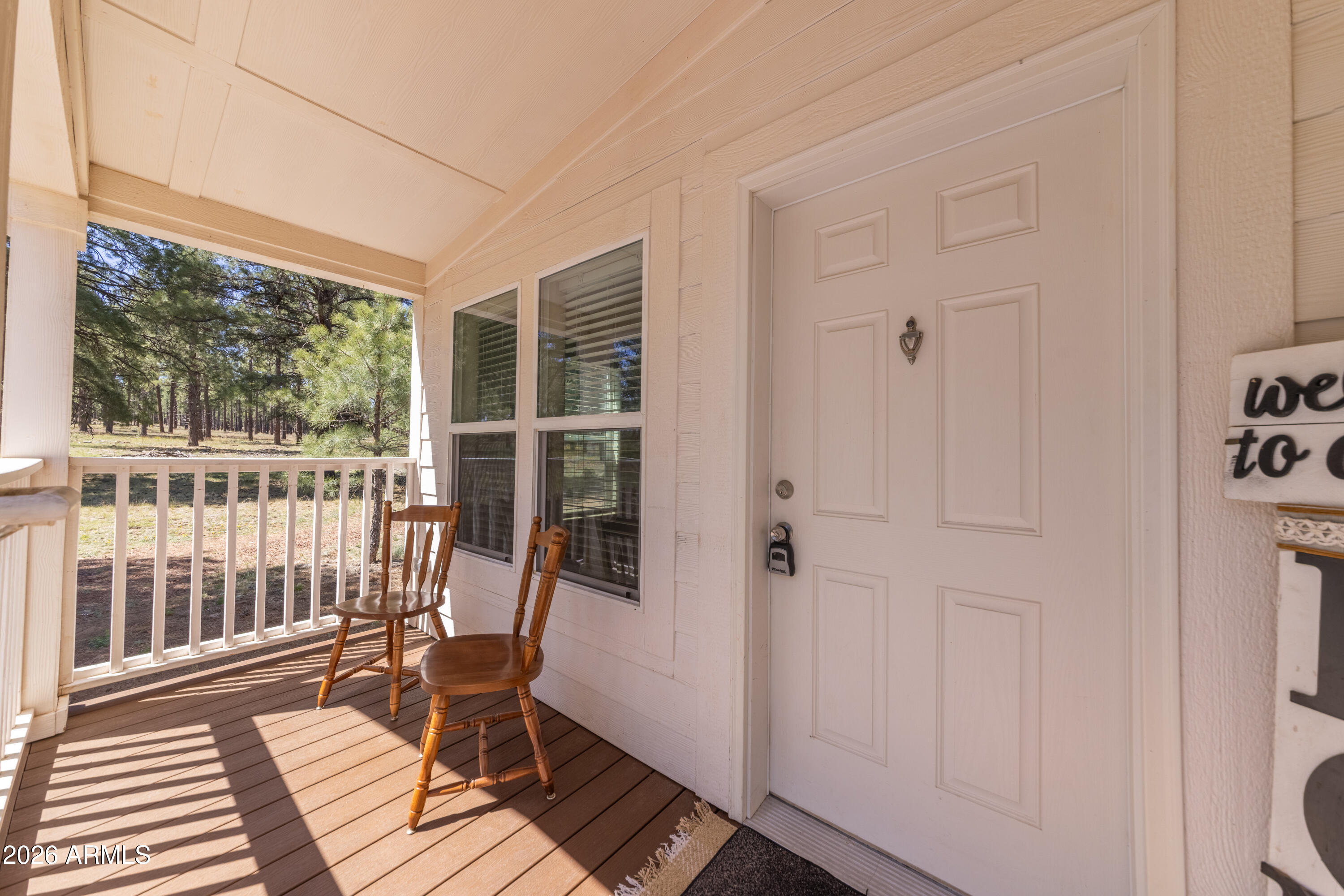 5641 East Garland Prairie Road Williams, AZ 86046 - Photo 3 of 22 Covered Porch