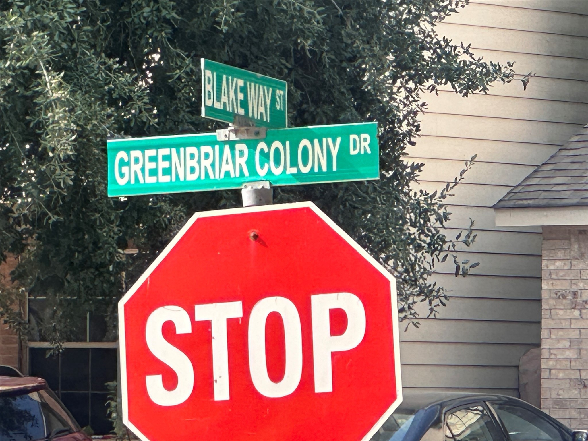 15522 Blake Way Street Houston, TX 77032 - Photo 19 of 19 a view of street sign of a park