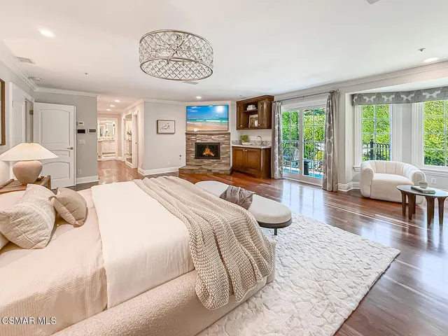 a view of a park with trees and grass