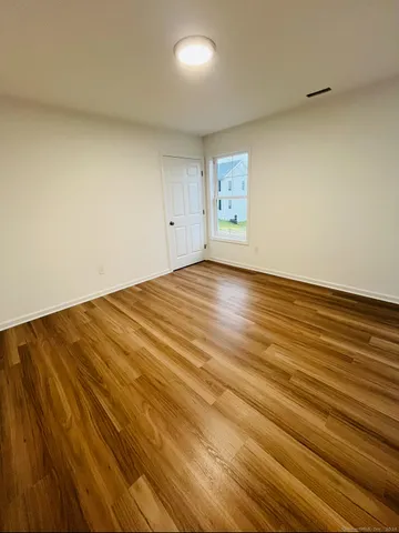 wooden floor in a room