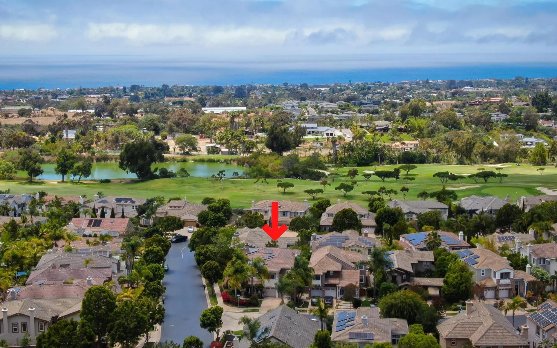 694 Rihely Place Encinitas, CA 92024 - Photo 31 of 31 an aerial view of multiple house