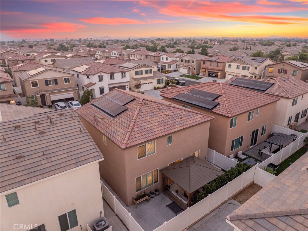 36362 Arcs Street Winchester, CA 92596 - Photo 6 of 54 an aerial view of a houses with a city view