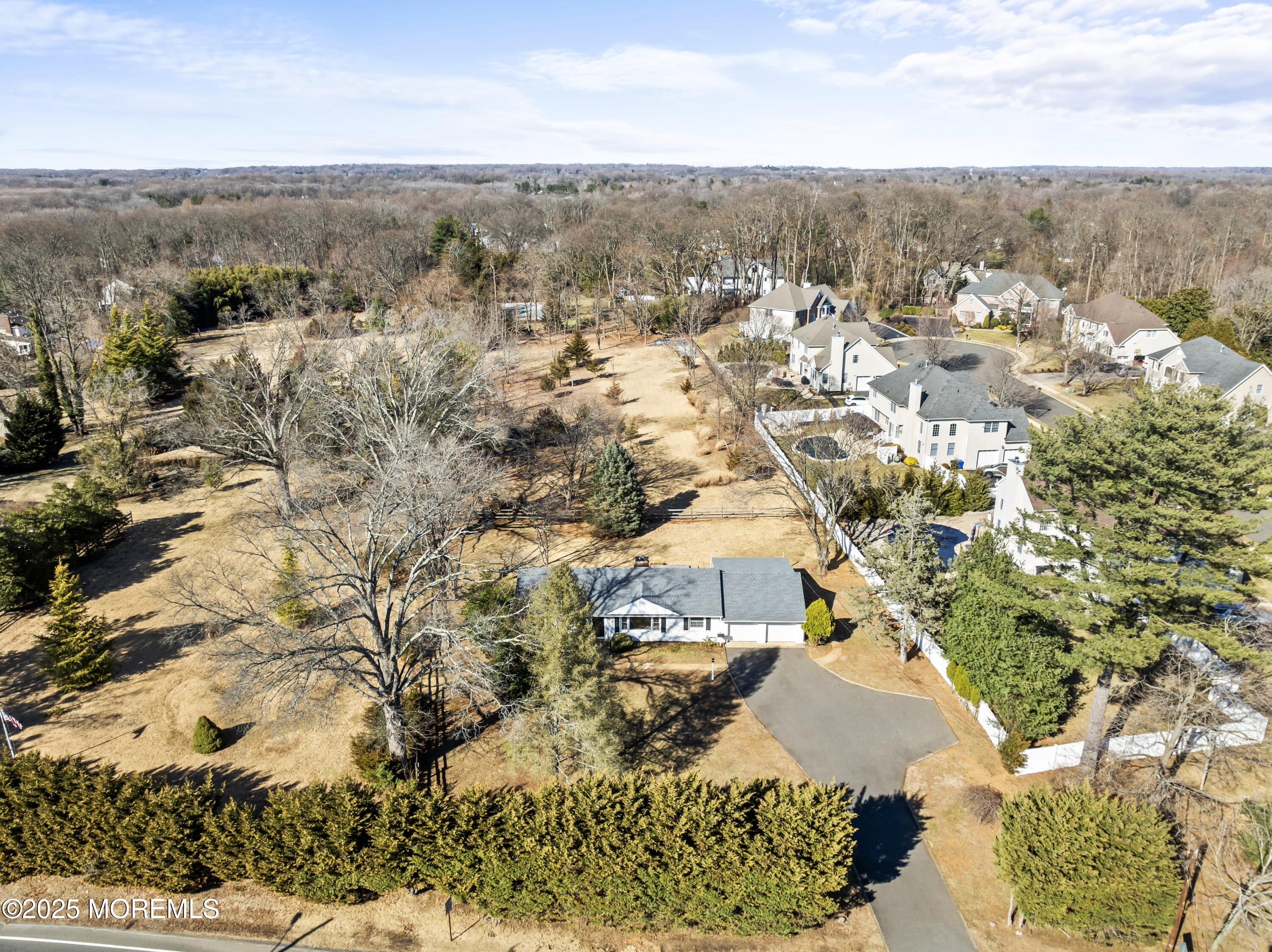 752 Newman Springs Road Lincroft, NJ 07738 - Photo 27 of 45 Aerial Shot 1