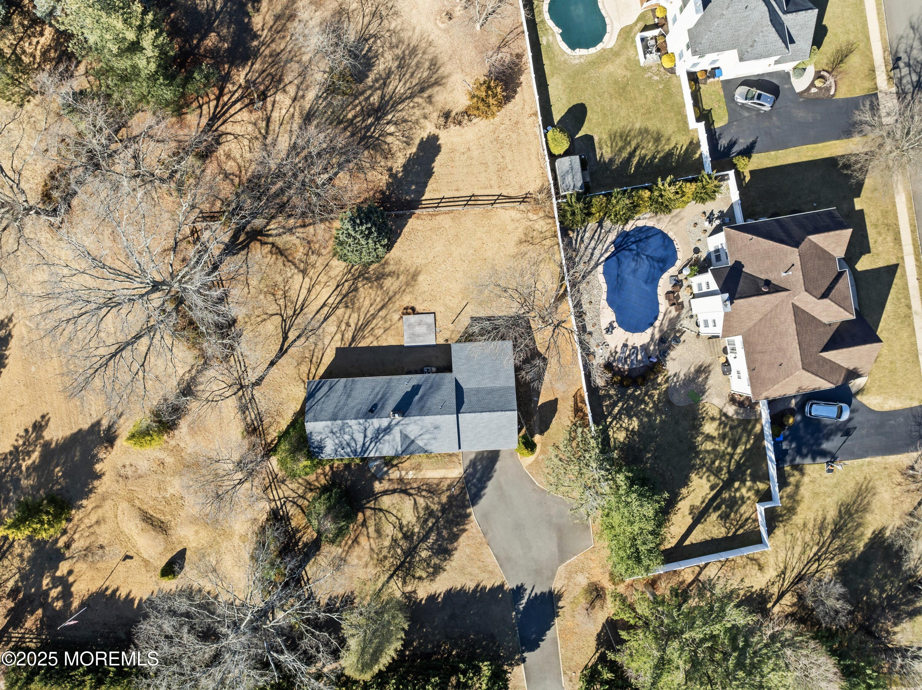 752 Newman Springs Road Lincroft, NJ 07738 - Photo 28 of 45 Aerial Shot 2