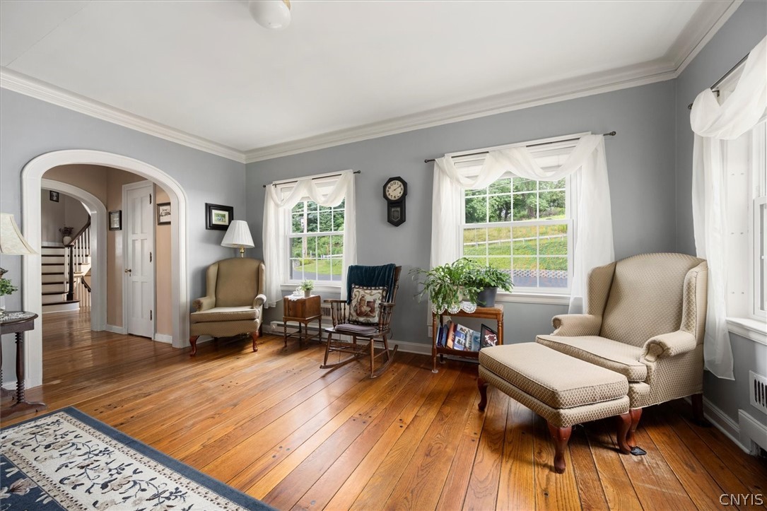52 East State Street Sherburne, NY 13460 - Photo 10 of 50 Living room looking toward main foyer