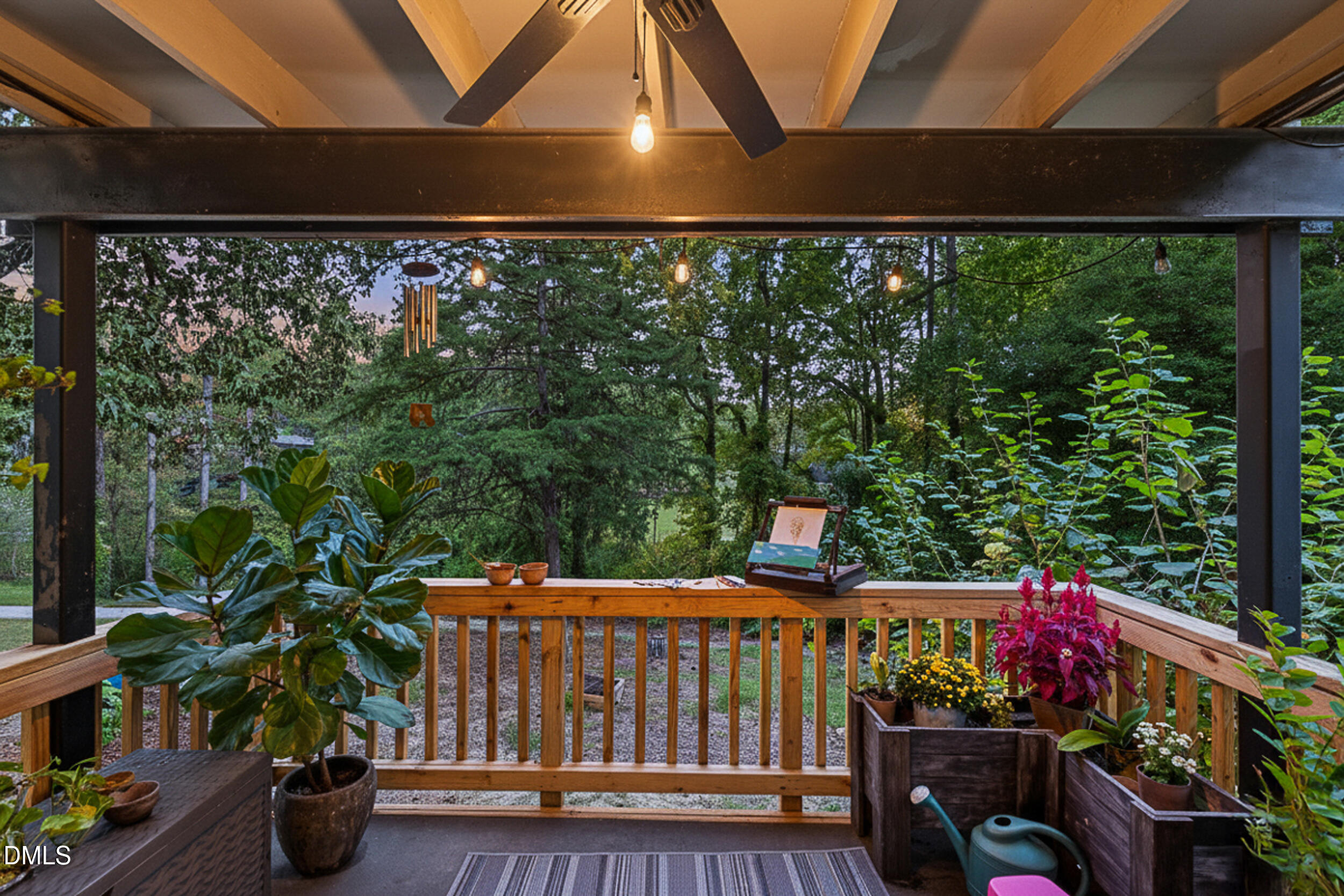 5080 Flint Ridge Place Raleigh, NC 27609 - Photo 21 of 24 a view of a porch
