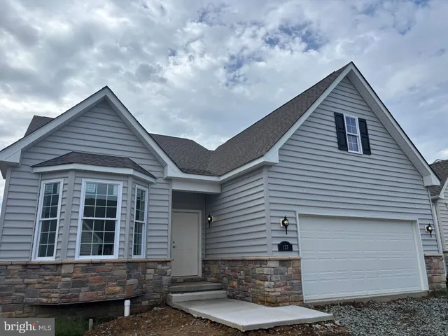 a backyard of a house