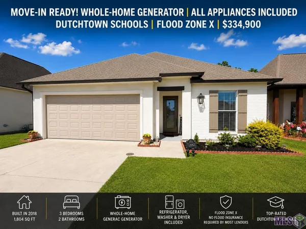$334,900 | 12051 Rotterdam Avenue, Geismar, LA 70734