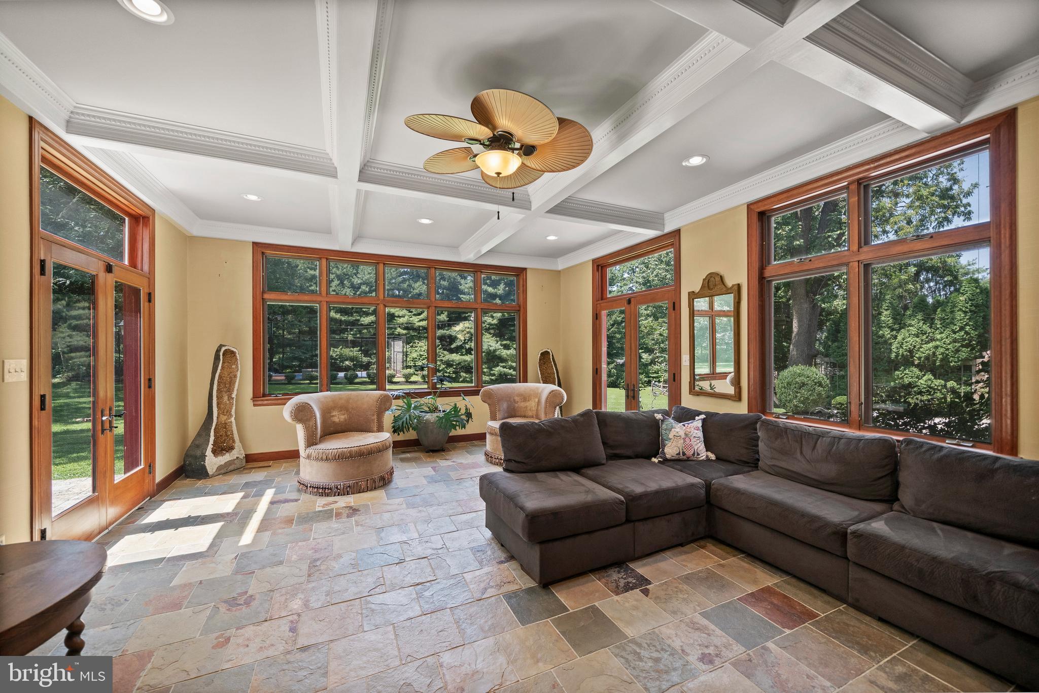 228 Berkley Road Devon, PA 19333 - Photo 13 of 44 GREAT ROOM SURROUNDED WITH WINDOWS AND TERRACES