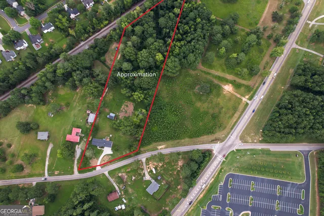 a view of swimming pool from a balcony